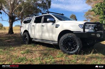 FORD RANGER ASSAULT GLOSS BLACK MILLED ACCENTS